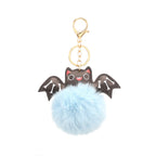 Fluffy Bat Keychain
