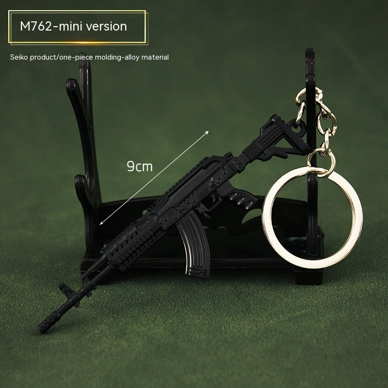 Metal Guns Keychains