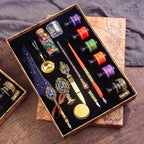 Vintage Calligraphy & Sealing Kit (6 Inks)