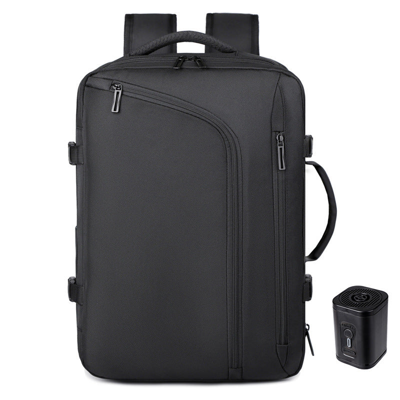 Compact Oxford Travel Backpack with Dual Carry