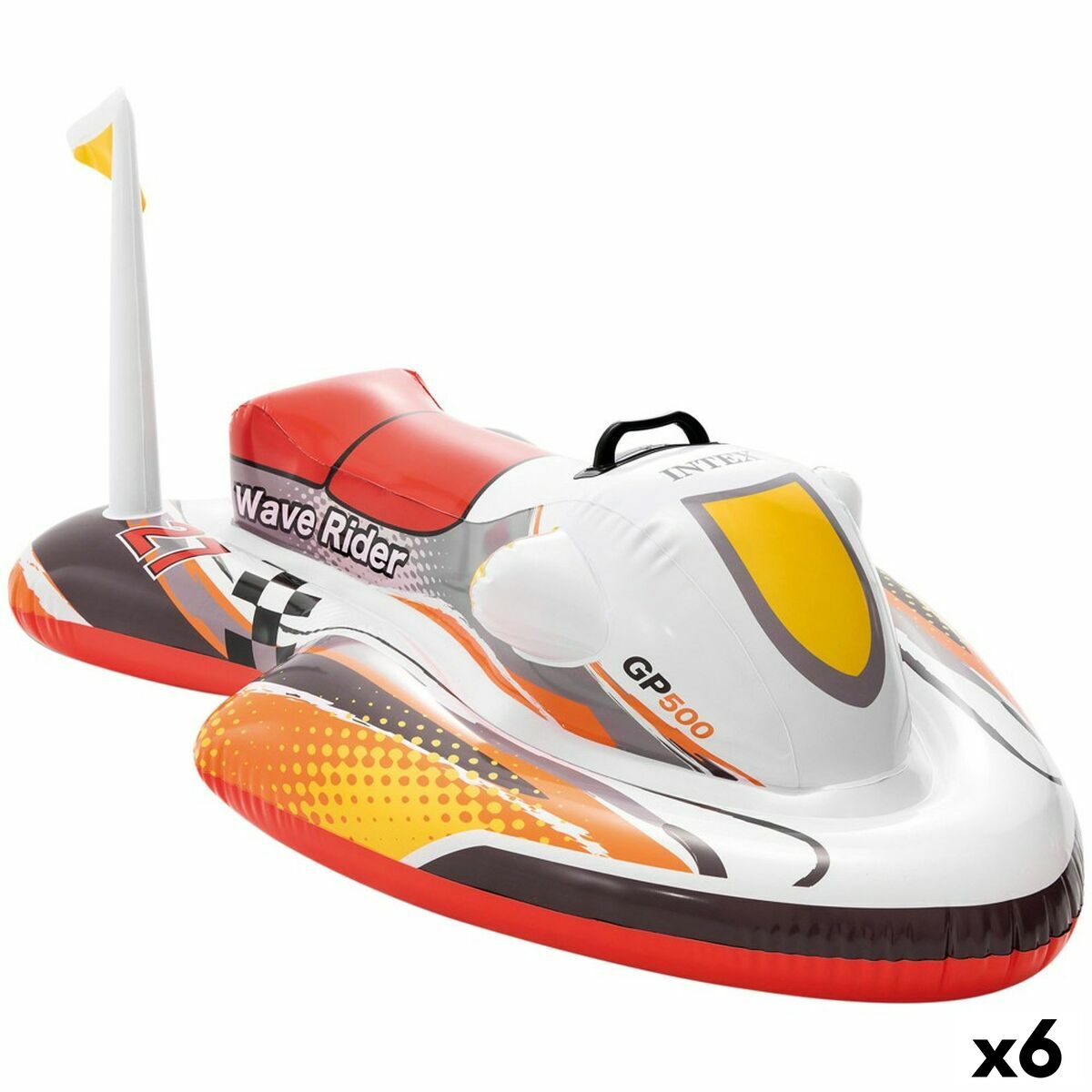 Inflatable pool figure Intex Wave RIder Motorbike 117 x 58 x 77 cm (6 Units)-0