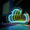 Acrylic Neon Mirror Sign