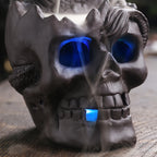 Haunted Skull LED Incense Fountain