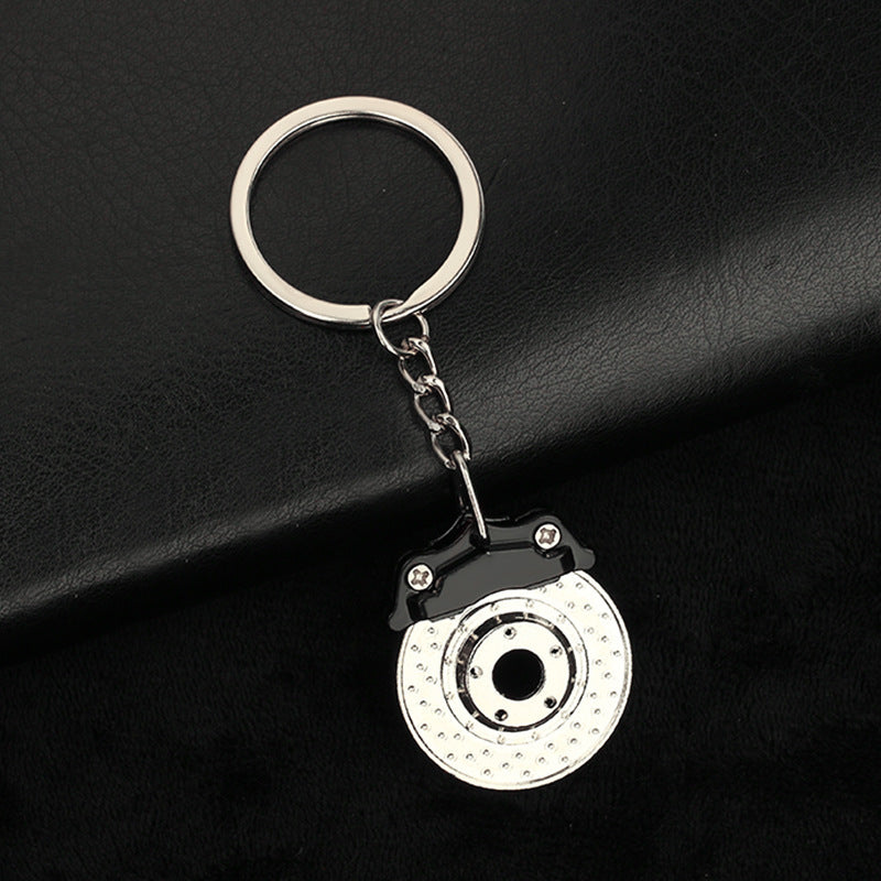 Rotating Brake Disc Keychain