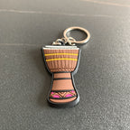 Musical Instruments Silicone Keychains