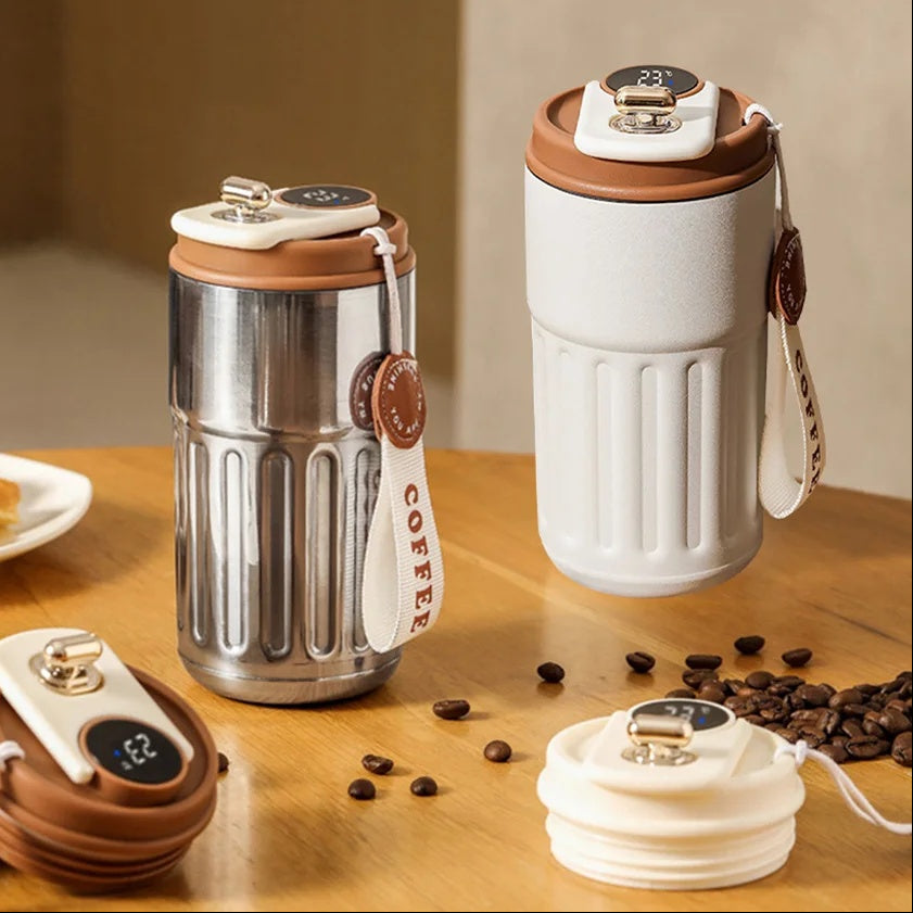 Insulated Smart Coffee Cup – 450 ml