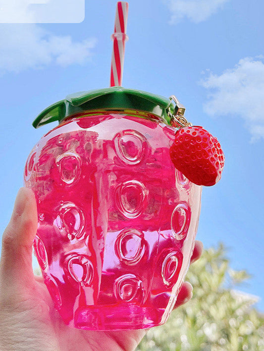 Fun Strawberry Water Bottle