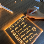 Luminous Acrylic Writing Board
