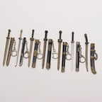 Alloy Ancient Sword Replica Keychain