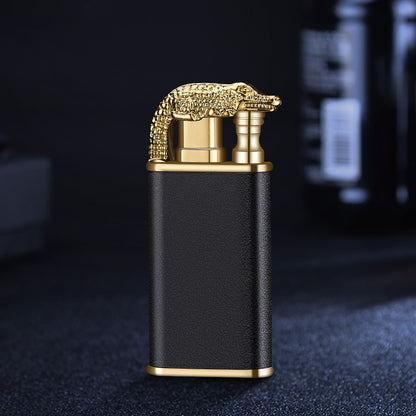 Metal Butane Lighter – Dual Flame Design