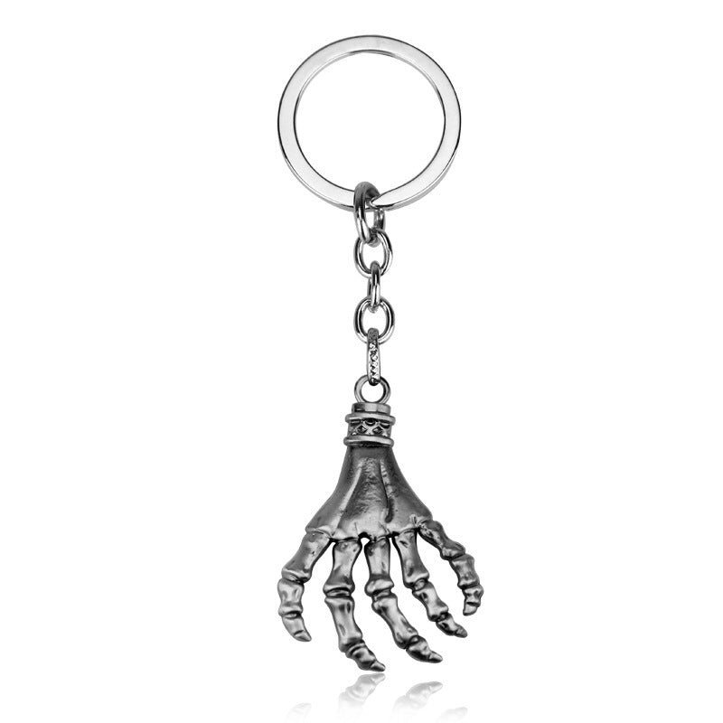 Skull Hand Keychain