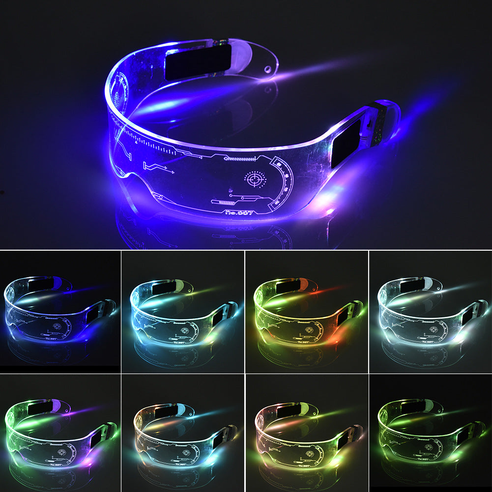 CyberGlow LED Rave Festival Acrylic Glasses