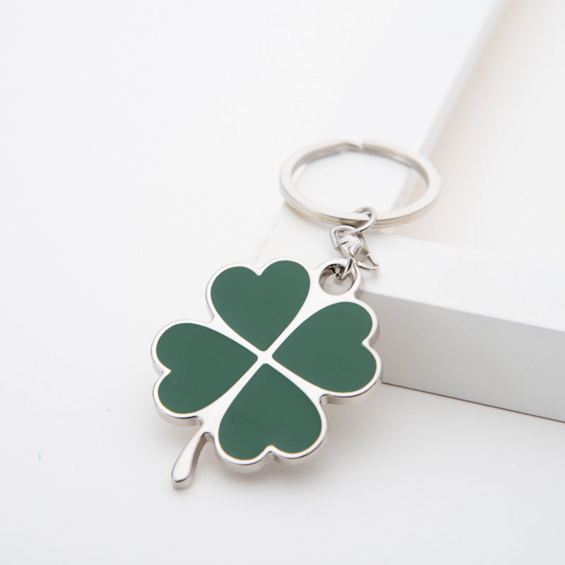 Four-Leaf Clover Keychain