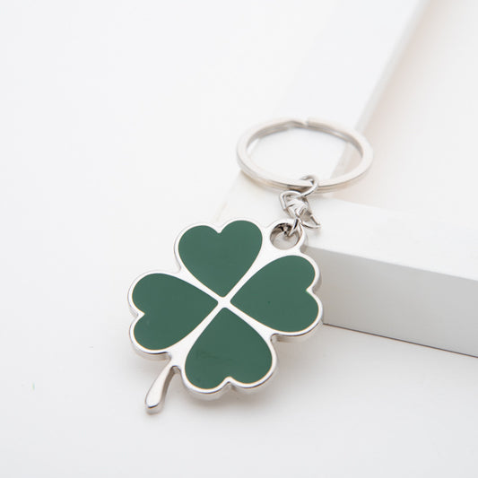 Four-Leaf Clover Keychain