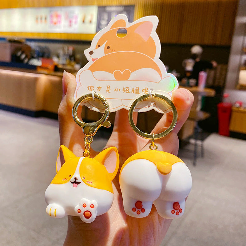 Matching Sets Pair of Cartoony Keychains