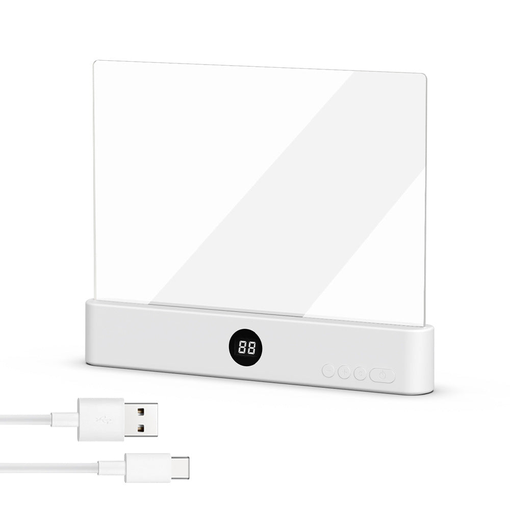 LED Flat Panel Rechargeable Reading Light