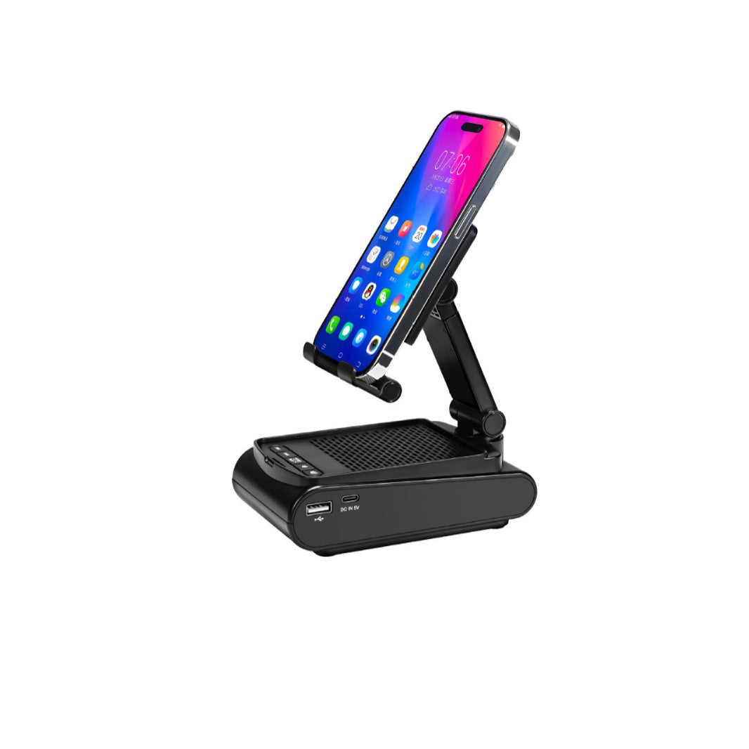 Bluetooth Speaker Phone & Tablet Holder