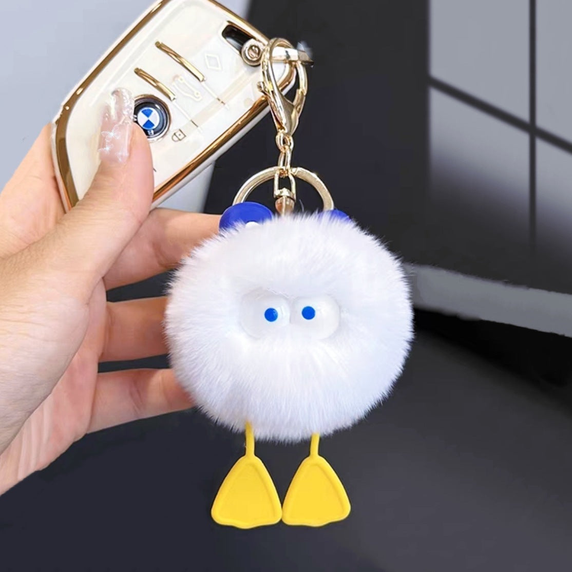 Fur With Duck Legs Keychain
