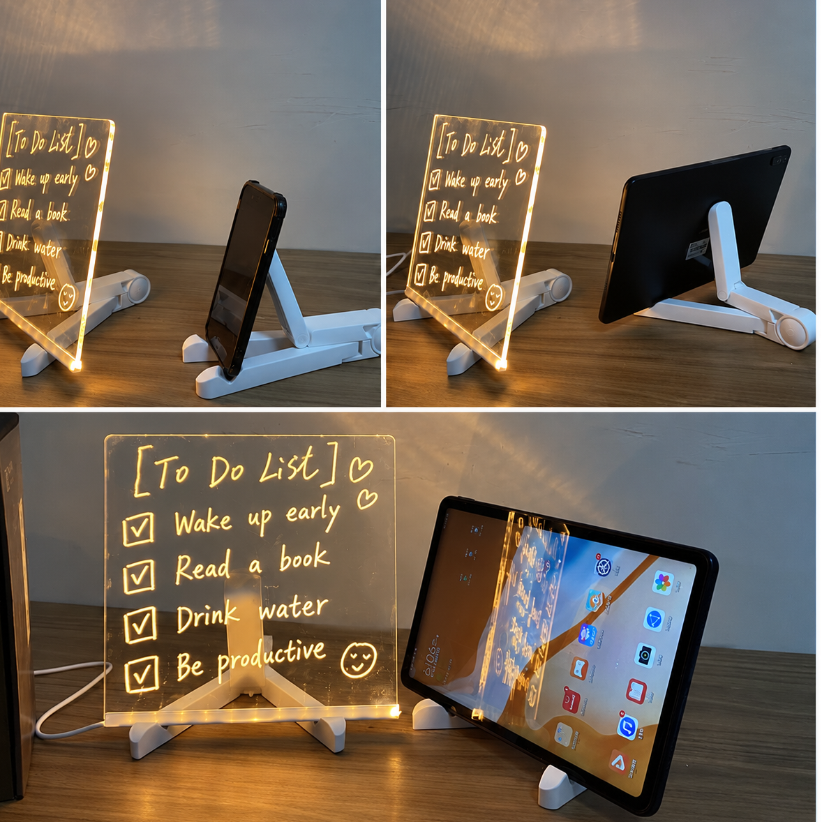 Luminous Acrylic Writing Board
