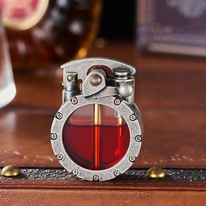 Antique Steampunk Kerosene Lighter