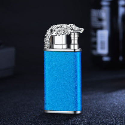 Metal Butane Lighter – Dual Flame Design