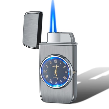 LED Watch + Windproof Lighter Combo