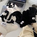 Briquette Plush Mittens