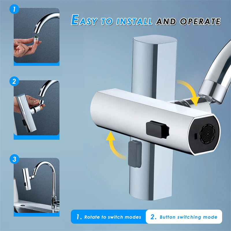 Waterfall Faucet Nozzle Extension