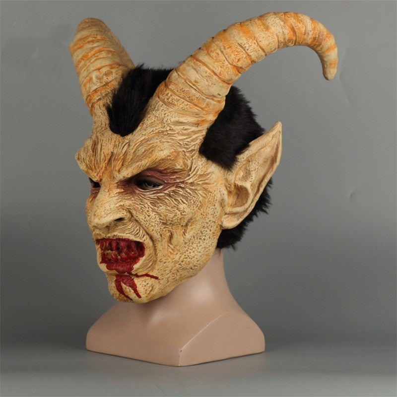 Evil Horned Demon Mask