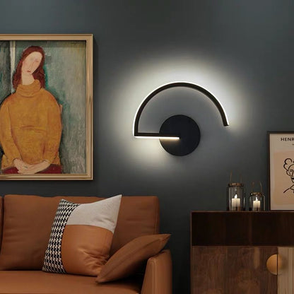 Modern Halo Wall Light