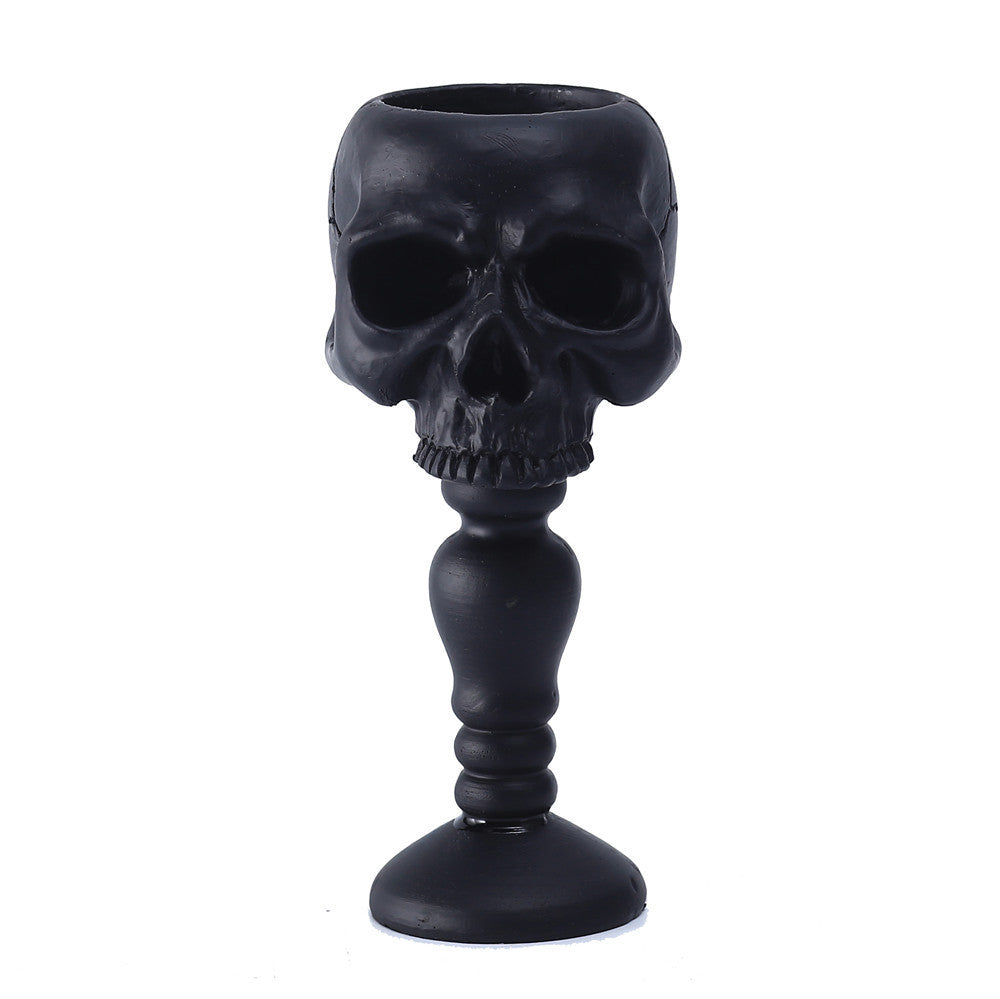 Skull Column Candlestick