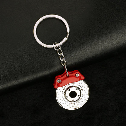 Rotating Brake Disc Keychain