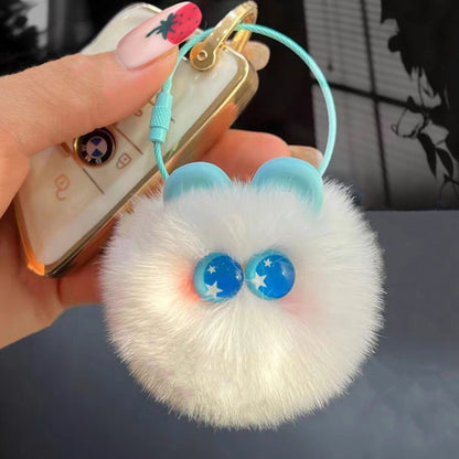 Hair Bulb Keychain