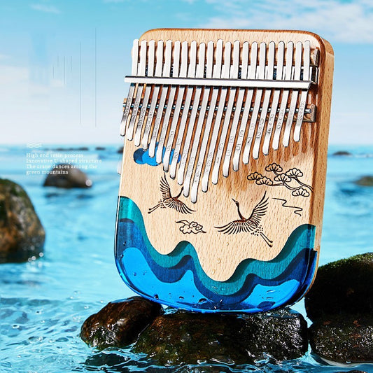 Ocean Wave Resin Kalimba