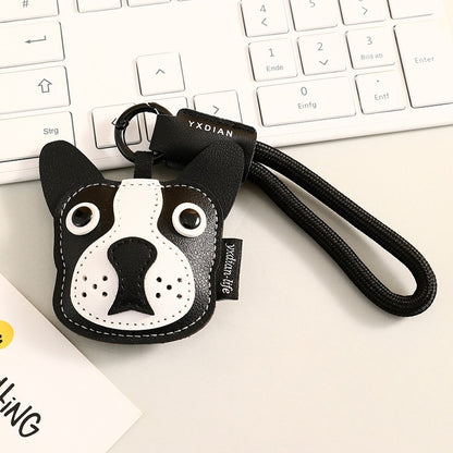Bulldog & Beagle Car Key Charm