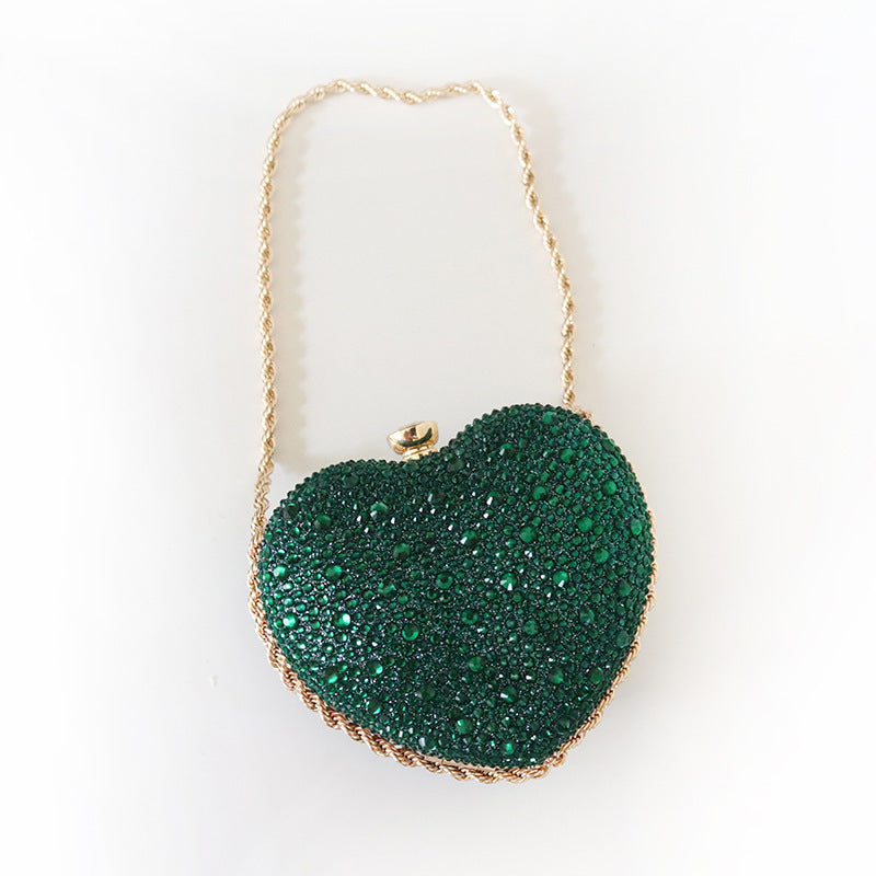 Hard Shell Heart-Shaped Bag