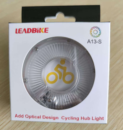 Leadbike A13-S — GlowRide Bicycle Hub Light
