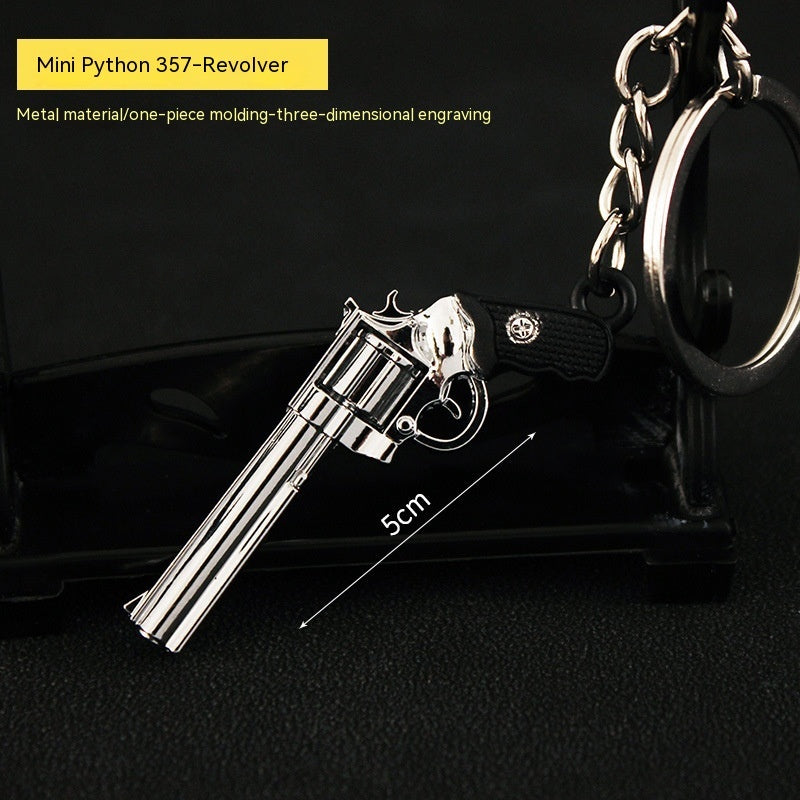 Metal Guns Keychains