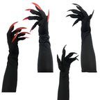 Halloween Long Nail Ghost Claw Gloves Long