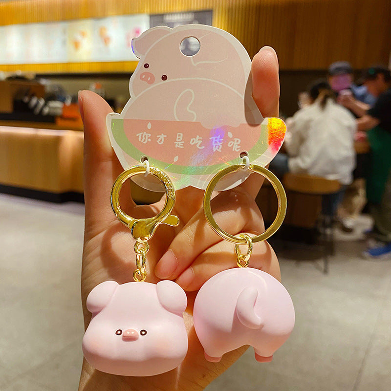Matching Sets Pair of Cartoony Keychains