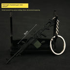 Metal Guns Keychains