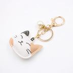 Cotton-Filled Kitten Keychain