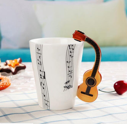 Musical Handle Coffee Cup
