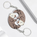 Animal Keychains Matching Couple Set