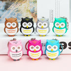 Cartoon Owl Light & Sound Keychain
