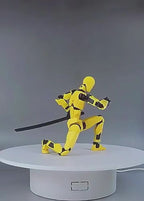 3D Printed DIY Multi-Jointed Action Figure