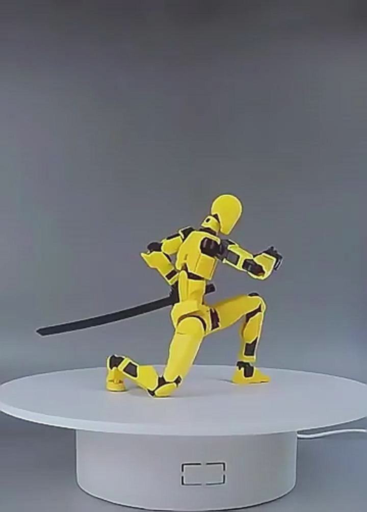 3D Printed DIY Multi-Jointed Action Figure