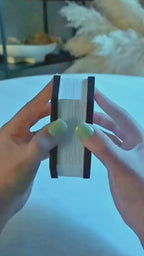 Accordion Folding LED Lamp – Wooden Design