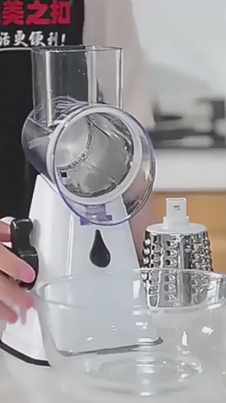 QuickSpin Kitchen Slicer & Grater