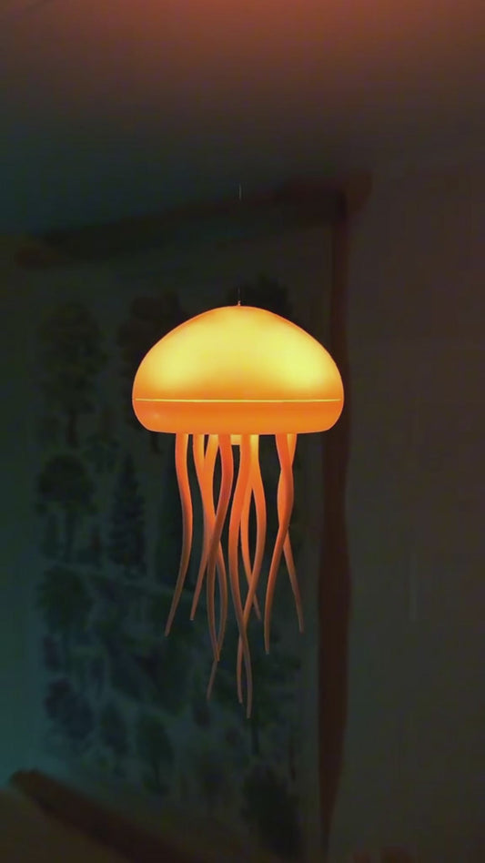 RGB Jellyfish Lamp with Flowing Tentacles